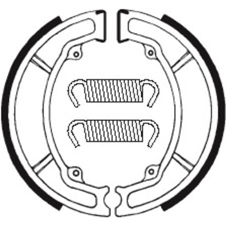 Pastillas freno Traseras YAMAHA YFM 80 BADGER 2WD 1988 - 2002