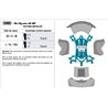 RECAMBIO SHOEI ACOLCHADO SUPERIOR X-SPIRIT 3