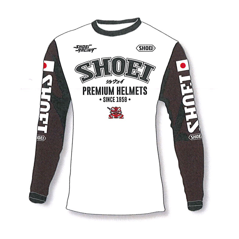 RECAMBIO SHOEI LOGO POSTERIOR RAID 2 NEGRO