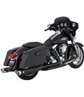 HARLEY DAVIDSON ROAD GLIDE ULTRA CVO 2015 - 2016 HEADER SYSTEM DRESSER DUALS BLACK