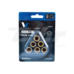 APRILIA 125 SCARABEO PIAGGIO 03 - 06 RODILLOS VARIADOR 10 gr.