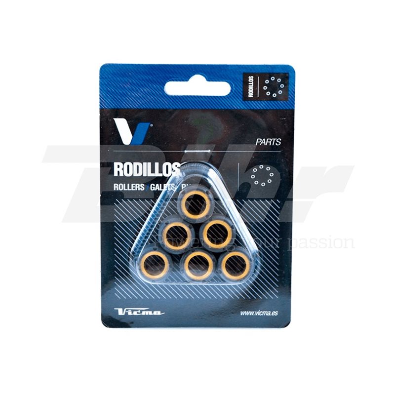 APRILIA 125 SCARABEO PIAGGIO 03 - 06 RODILLOS VARIADOR 10 gr. APRILIA 125 SCARABEO PIAGGIO 03 - 06 RODILLOS VARIADOR 10 gr.