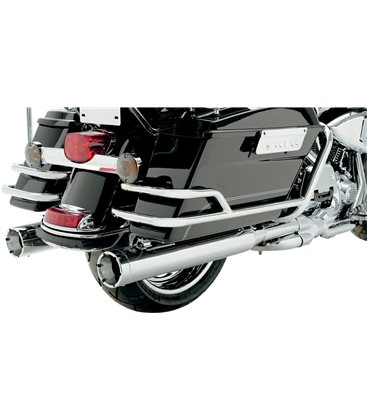 HARLEY DAVIDSON ELECTRA GLIDE ULTRA CLASSIC 2001 - 2006 MUFFLER MONSTER ROUND CHROME