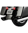 HARLEY DAVIDSON STREET GLIDE SPECIAL ANNIVERSARY 107 2018 - 2018 MUFFLER SLIP-ON TWIN SLASH ROUND CHROME