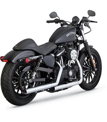 HARLEY DAVIDSON SPORTSTER CUSTOM LE A 2015 - 2016 MUFFLER STRAIGHTSHOTS HS CHROME