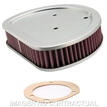HARLEY DAVIDSON FXDLI DYNA LOW RIDER F/I 1450 (2004-2006) FILTRO DE AIRE K&N