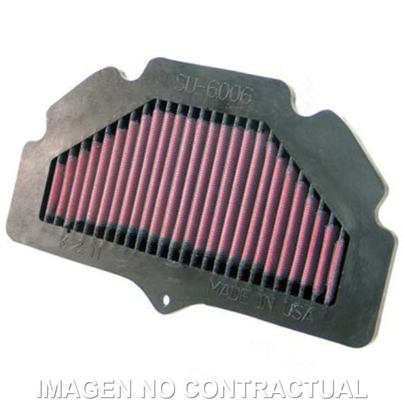 SUZUKI GSR ABS 750 (2011-2016) FILTRO DE AIRE K&N SUZUKI GSR ABS 750 (2011-2016) FILTRO DE AIRE K&N