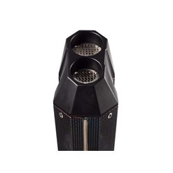 CADENA RENTHAL 428R1 CON 130 ESLABONES NEGRO/ORO