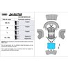 RECAMBIO SHOEI ACOLCHADO POSTERIOR X-SPR PRO