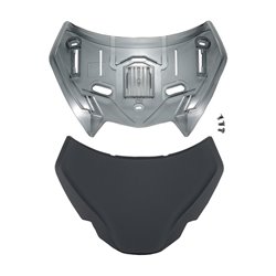 RECAMBIO SHOEI VENTILACIÓN SUPERIOR GT-AIR 2 NEGRO MATE