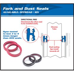 HONDA CBF 125 09' - 13' KIT RETENES HORQUILLA