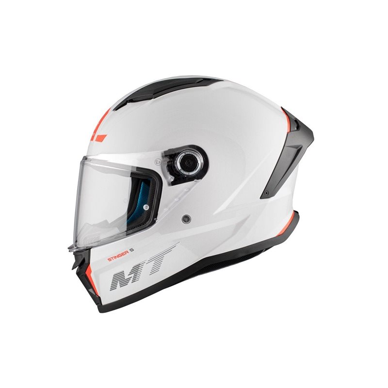 CASCO MT FF126 STINGER 2 SOLID A0 PERLA BRILLO