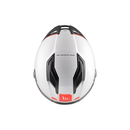 CASCO MT FF126 STINGER 2 SOLID A0 PERLA BRILLO