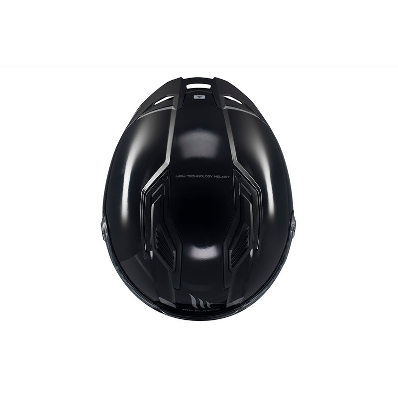 CASCO MT FF126 STINGER 2 SOLID A11 NEGRO BRILLO