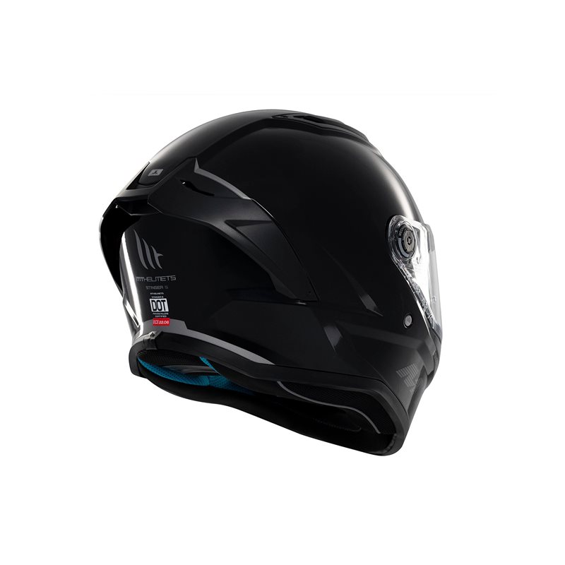 CASCO MT FF126 STINGER 2 SOLID A11 NEGRO BRILLO