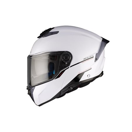 CASCO MT FU404SV ATOM 2 SVOLID A0 BLANCO BRILLO