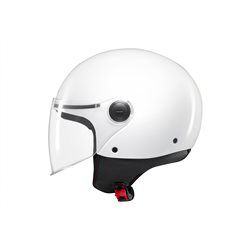 CASCO MT OF501B STREET S SOLID A0 BLANCO BRILLO