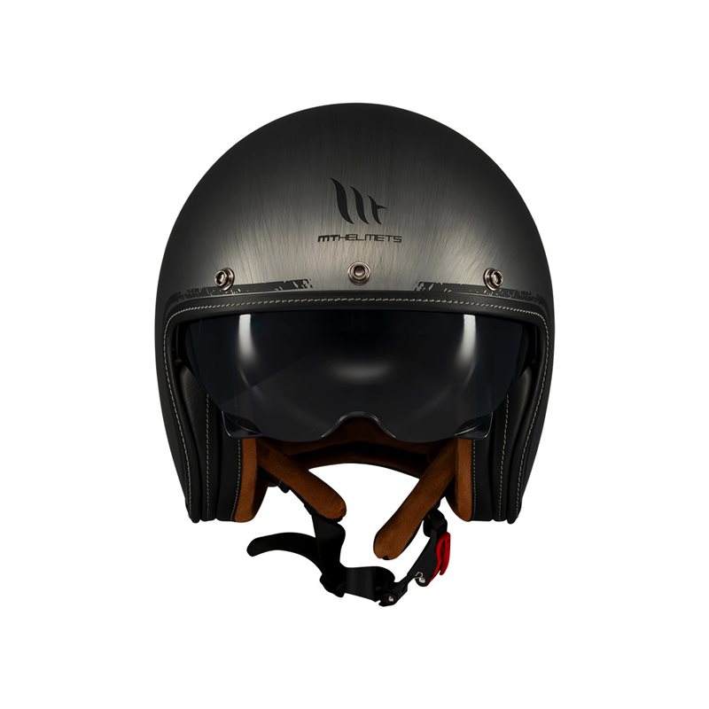 CASCO MT OF507SV B LE MANS 2 SV SCRATCHED CHROME A2 MATE
