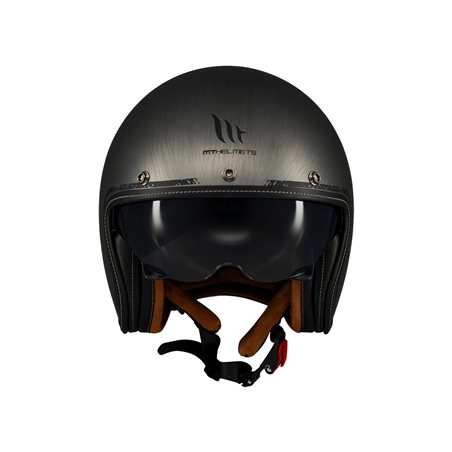 CASCO MT OF507SV B LE MANS 2 SV SCRATCHED CHROME A2 MATE