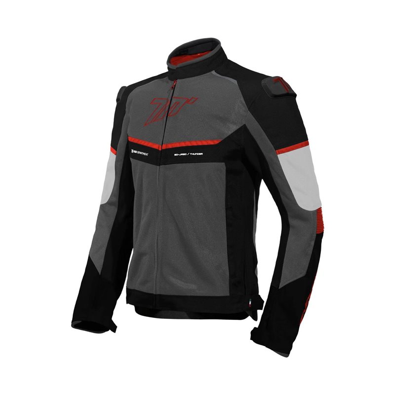 CHAQUETA SD-JR60 THUNDER HOMBRE NEGRO/ROJO