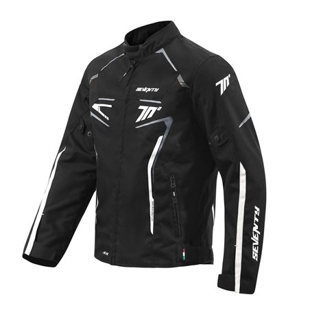 CHAQUETA SD-JR65 PISTON HOMBRE NEGRO/GRIS/BLANCO