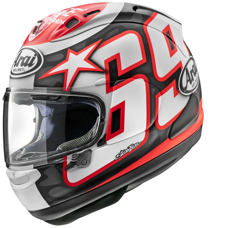 CASCO ARAI RX-7V EVO NICKY RESET REPLICA