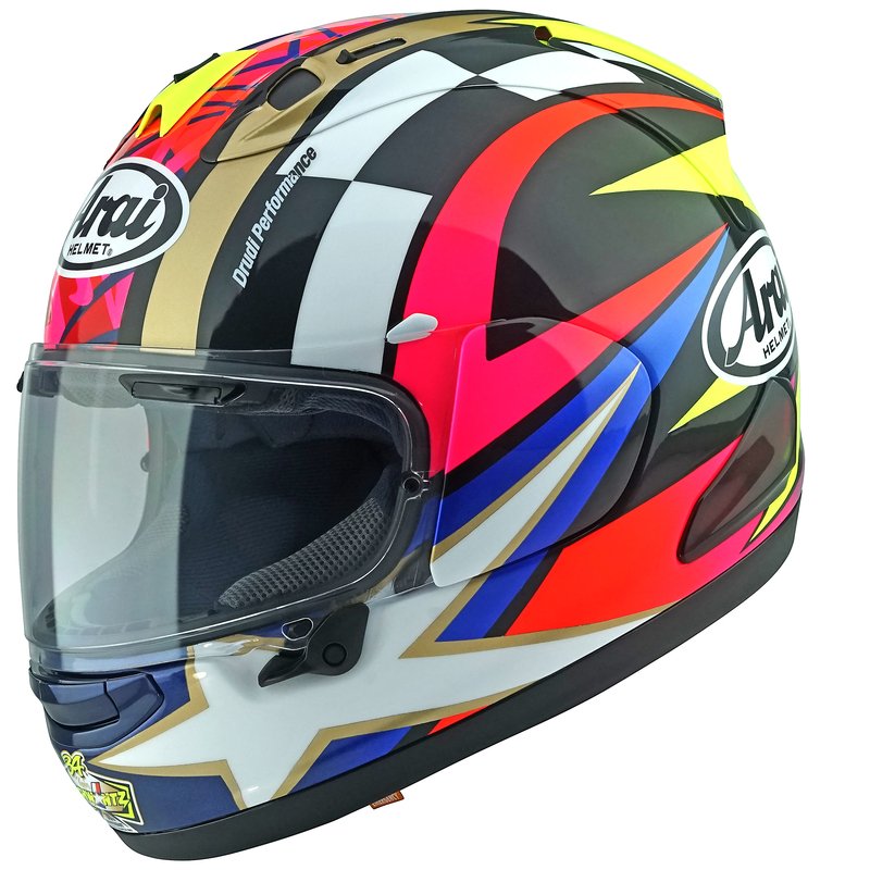 CASCO ARAI RX-7V EVO SCHWANTZ 30 - REPLICA