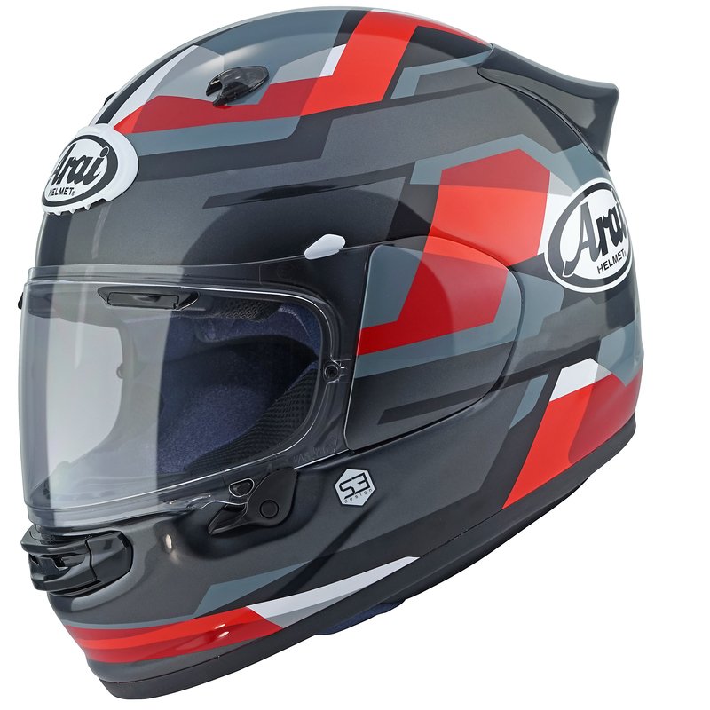 CASCO ARAI QUANTIC ABSTRACT - ROJO