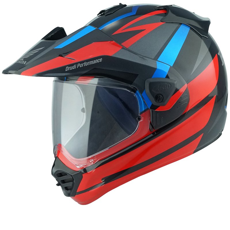 CASCO ARAI TOUR-X5 AFRICA TWIN - ROJO