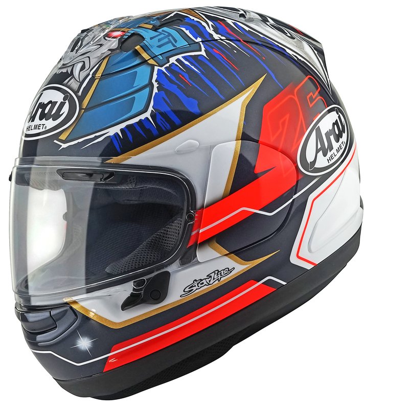 CASCO ARAI RX-7V EVO - PEDROSA SHOGUN - REPLICA