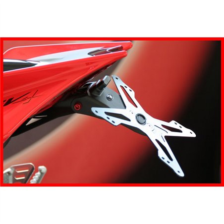 PORTAMATRÍCULAS APRILIA RSV4 2009-2020 / TUONO V4 2010-2020 / RS4 125 / CAPONORD