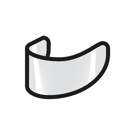 PANTALLA V-31 100% MAX VISION TRANSPARENTE