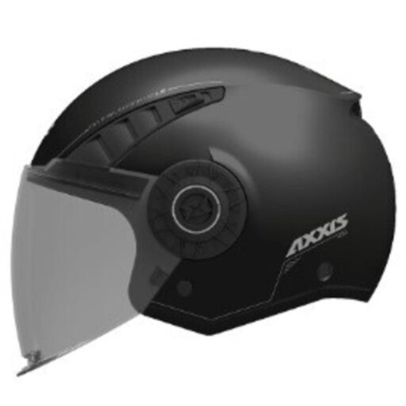 CASCO AXXIS METRO S SOLID A1 NEGRO MATE