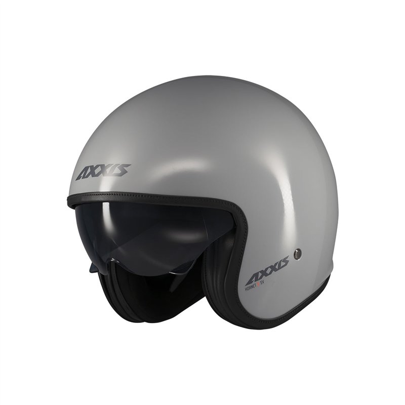 CASCO AXXIS HORNET SV S SOLID A2 GRIS BRILLO