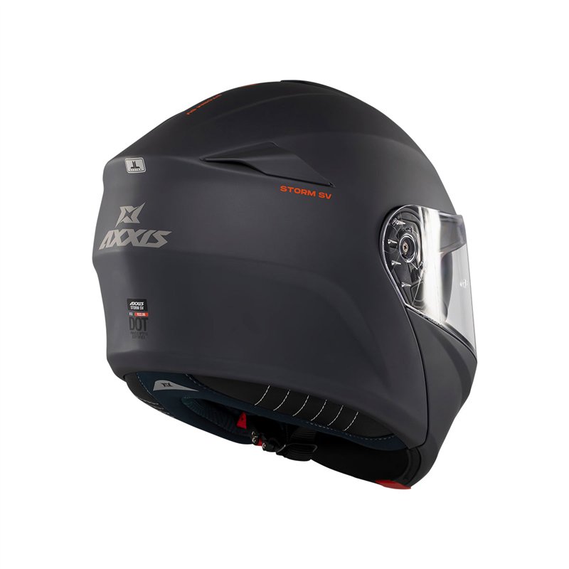 CASCO AXXIS STORM SV S SOLID A2 TITANIO MATE