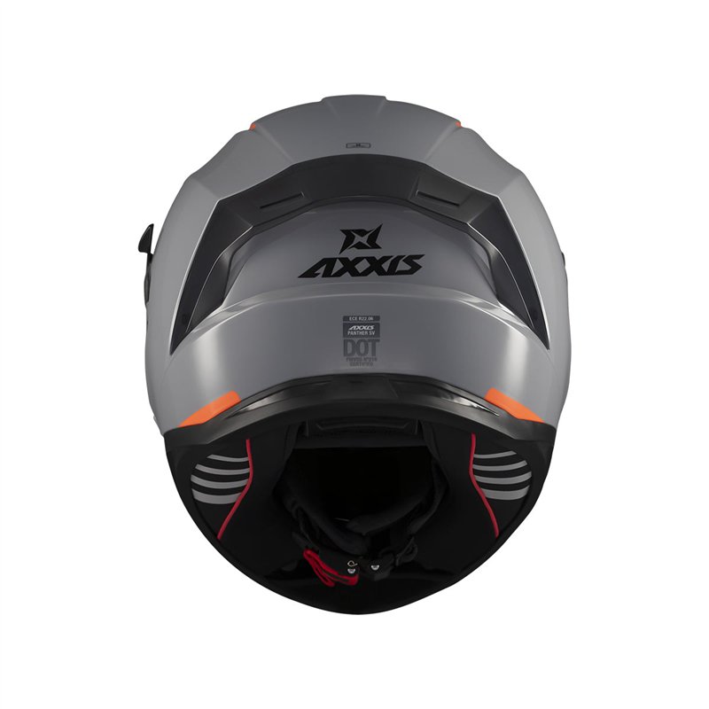 CASCO AXXIS PANTHER SV SOLID A12 GRIS BRILLO
