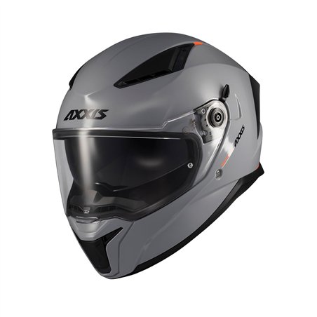 CASCO AXXIS PANTHER SV SOLID A12 GRIS BRILLO