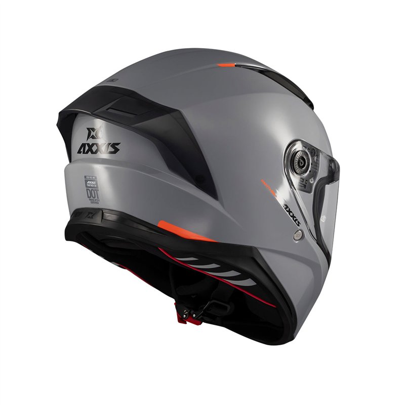 CASCO AXXIS PANTHER SV SOLID A12 GRIS BRILLO