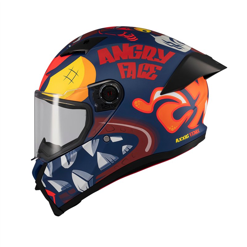 CASCO AXXIS FENIX ANGRY FACE C5 MATE