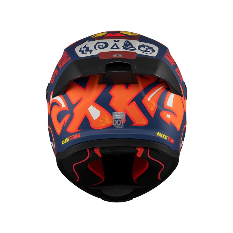 CASCO AXXIS FENIX ANGRY FACE C5 MATE
