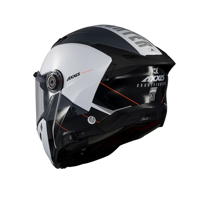 CASCO AXXIS GHOSTFIGHTER MANIAC A2 BRILLO 