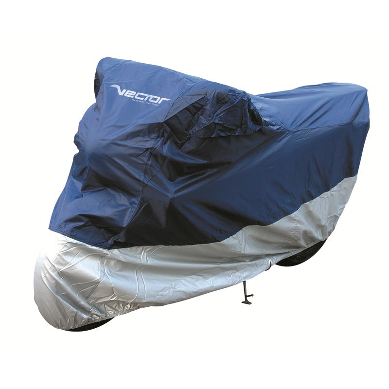 Funda Moto Interior/Exterior Moto/Scooter - Azul/Plata - M
