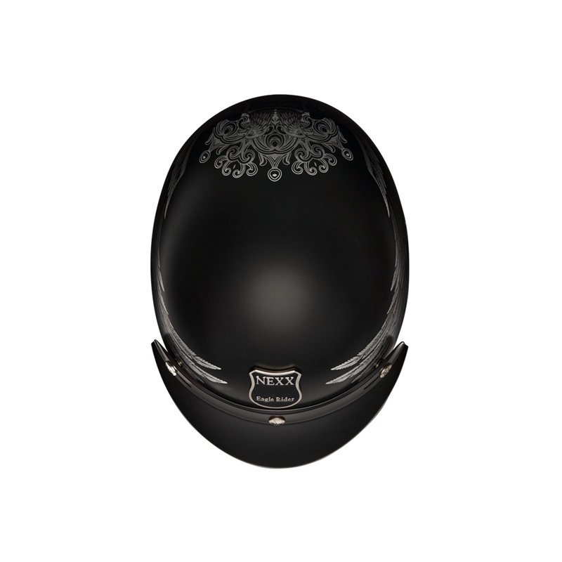 CASCO NEXX Y.10 EAGLE RIDER NEGRO GRIS MATE