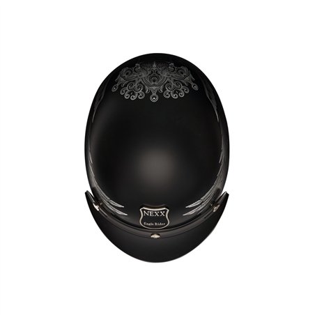 CASCO NEXX Y.10 EAGLE RIDER NEGRO GRIS MATE