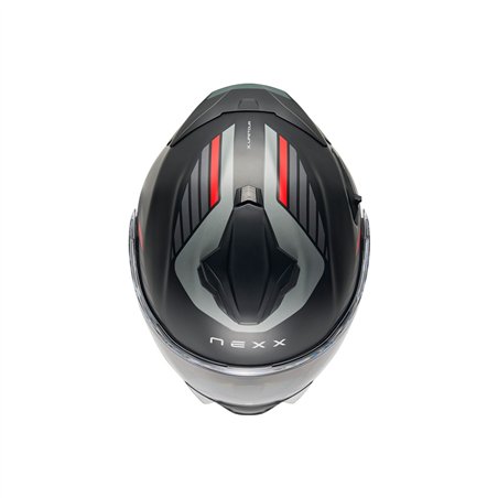 CASCO NEXX X LIFETOUR GLOBE NEGRO ROJO MATE