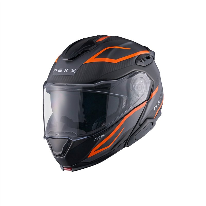 CASCO NEXX X.LIFETOUR PRO MILE NARANJA GRIS MATE