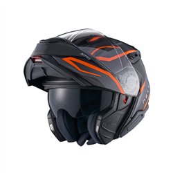 CASCO NEXX X.LIFETOUR PRO MILE NARANJA GRIS MATE