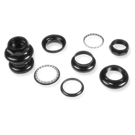 "JUEGO DIRECCION. ACERO 1"". NEGRO"