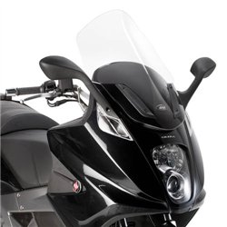 GILERA GP 800 (08 14) CÚPULA GIVI TRANSPARENTE CON SPOILER