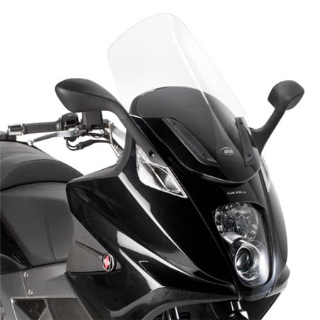 GILERA GP 800 (08 14) CÚPULA GIVI TRANSPARENTE CON SPOILER